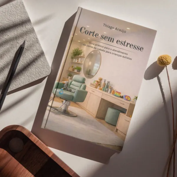 Capa do e-book Corte sem Estresse, de Thiago Araújo